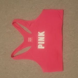 Victoria's Secret Pink Racerback Sports Bra